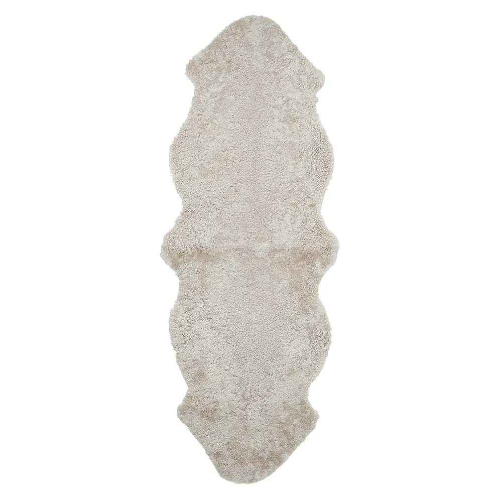 Curly 2-set Sheepskin 60x180 cm Sand