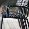 Clips karmstol svart/bamboo 