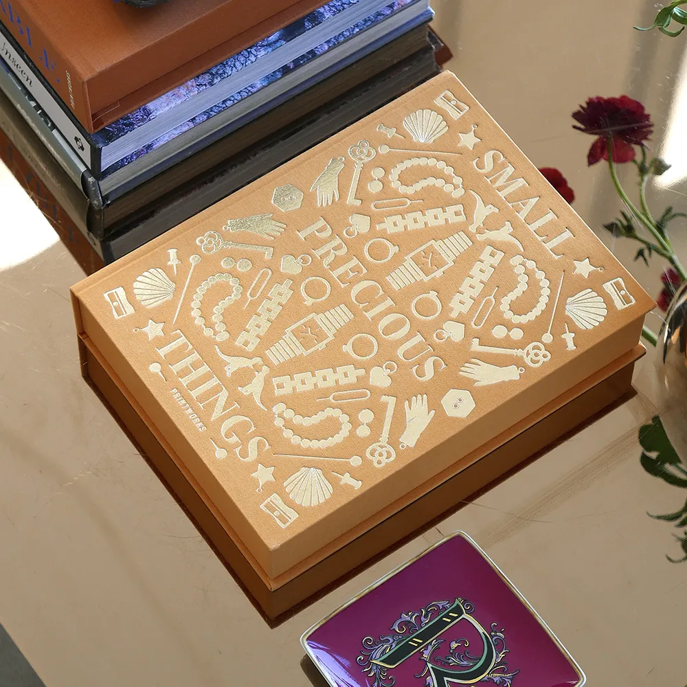 Förvaringsbox - Precious Things, Gul