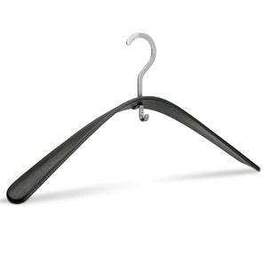 Pilot Coat Hanger Oak Black Stainless Steel 