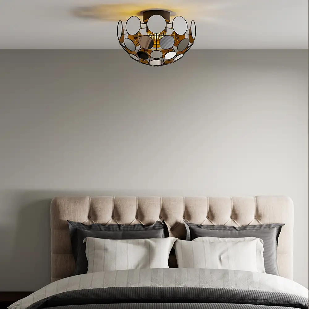 Vanita Plafond Ø50cm Spegel