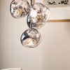 Melt Chandelier Mini Silver Takkrona LED