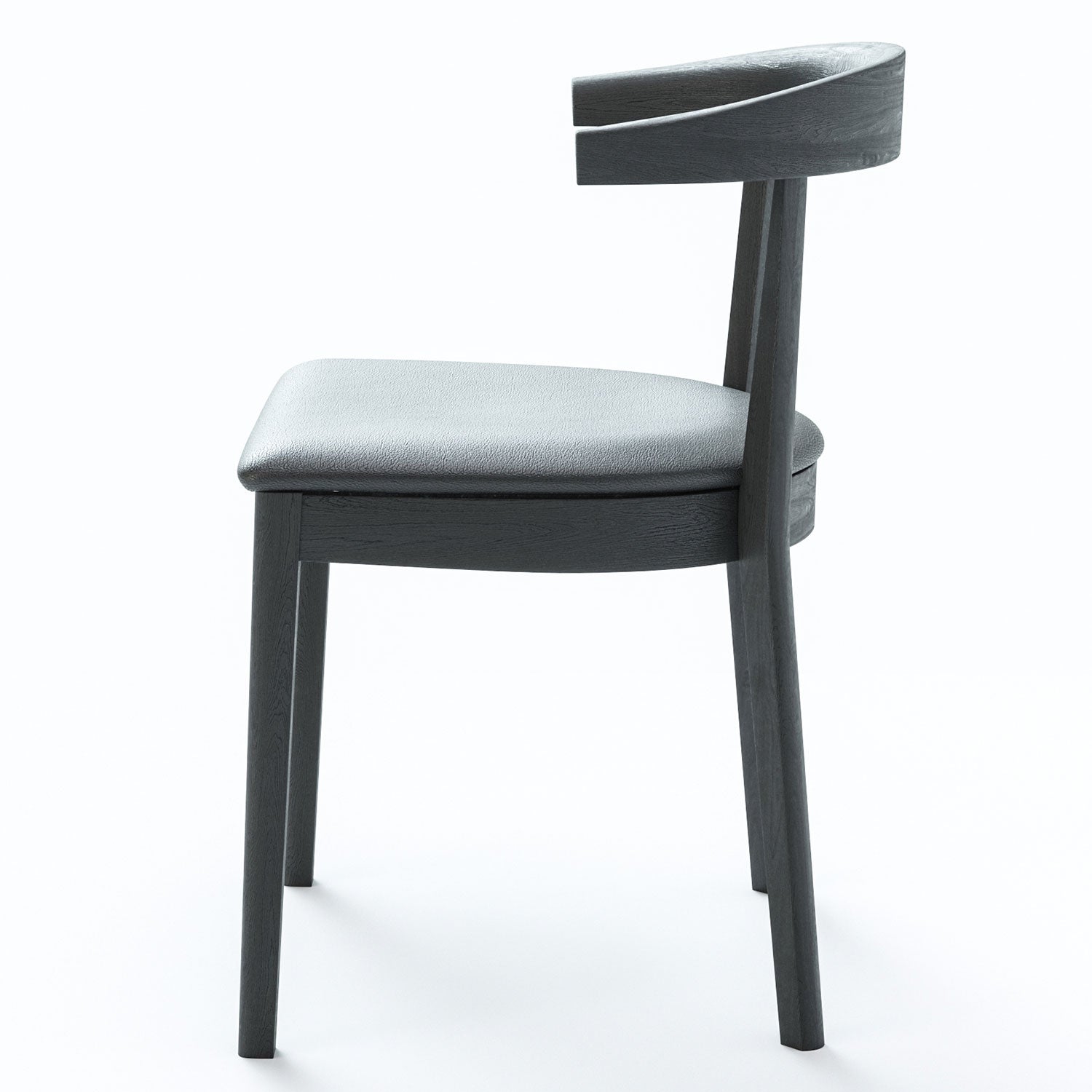 Sm52 stol med läder