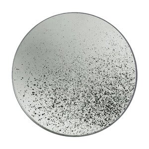 Aged spegel Ø92 cm Clear