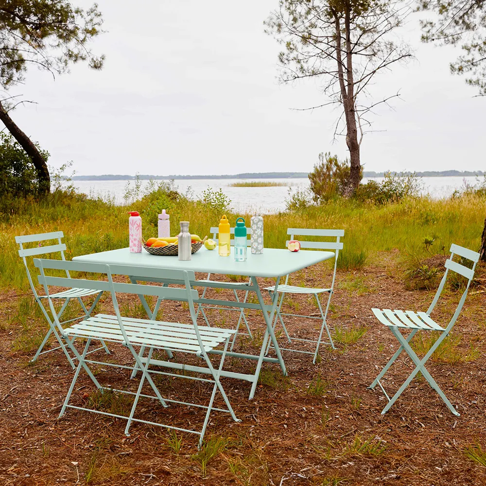 Bistro bord 97 x 57 cm Ice mint