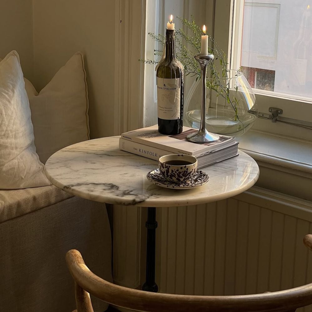 Loire marmor bord 60 vit