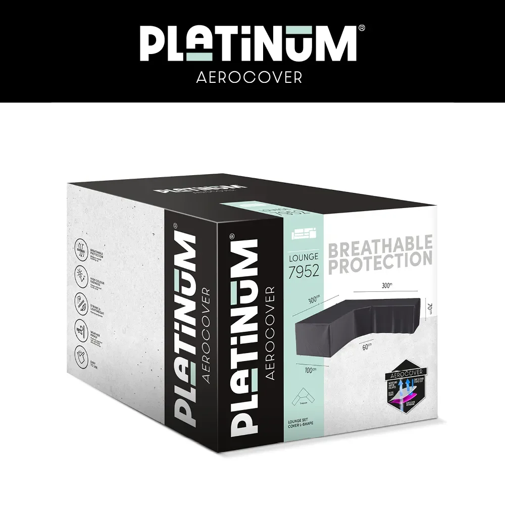 Lounge cover L/ Trapeze 300x300x100xH70 