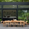 Bok Matbord 300x110 cm Teak