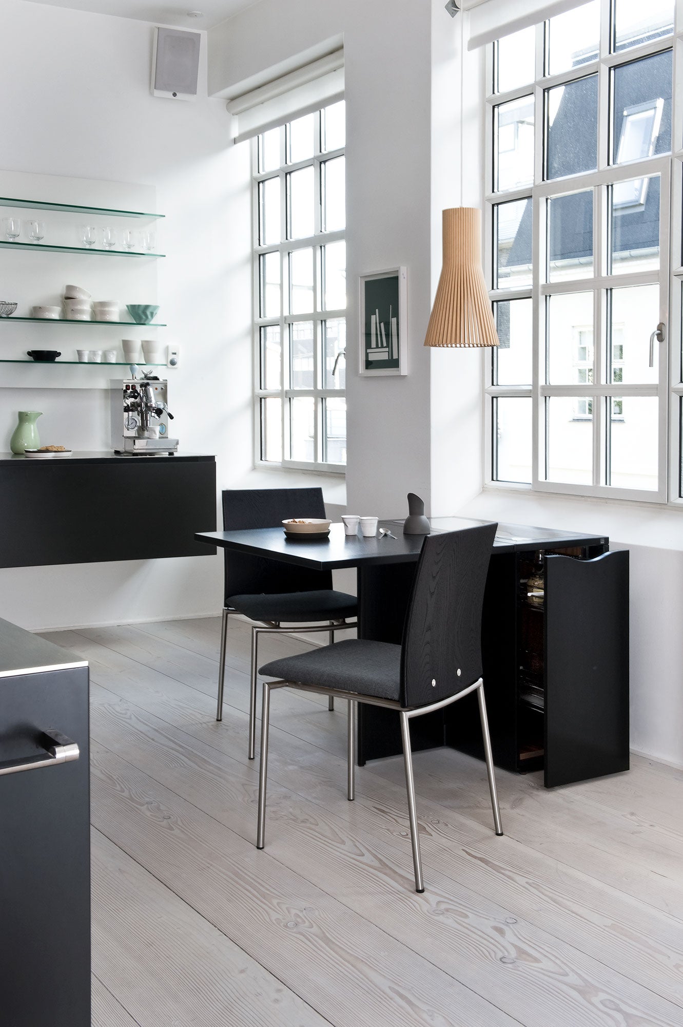 Sm101 Bord Ek Lack 80-109(178)x40x74 cm