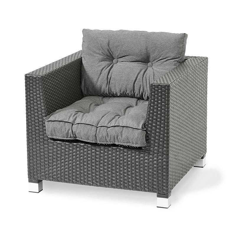 Jane ryggdyna B68-73 H38 cm Betonggrå