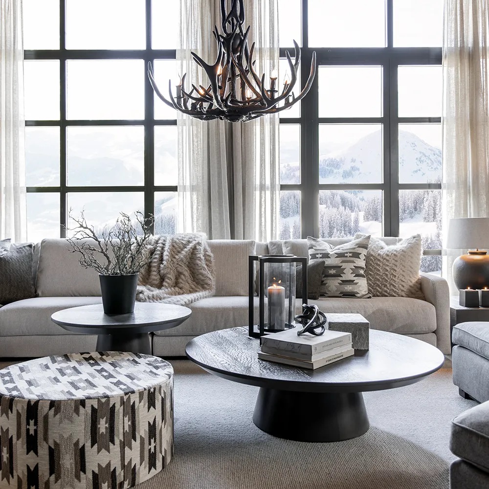 Cloud soffbord 120 cm Dark grey