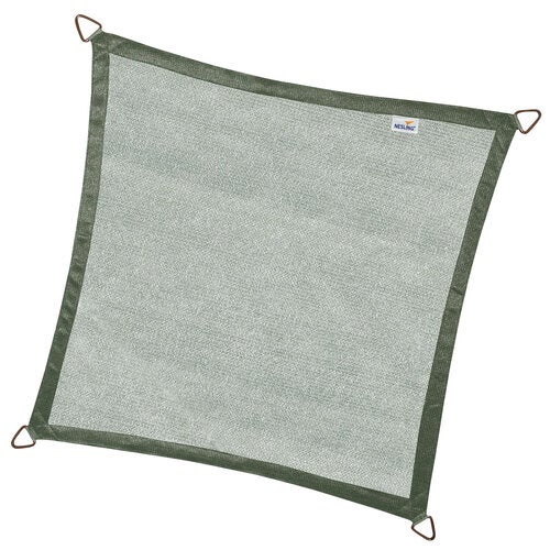 Coolfit solsegel kvadratiskt 360x360cm grön 