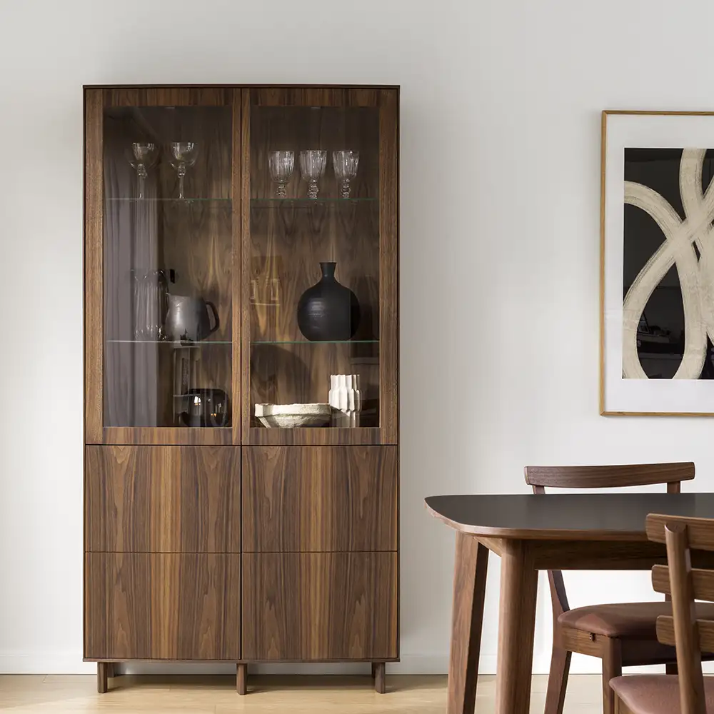 SM410 skåp vitoljad ek