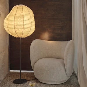 Rico Lounge Fåtölj Soft Bouclé - Off-white/Sand