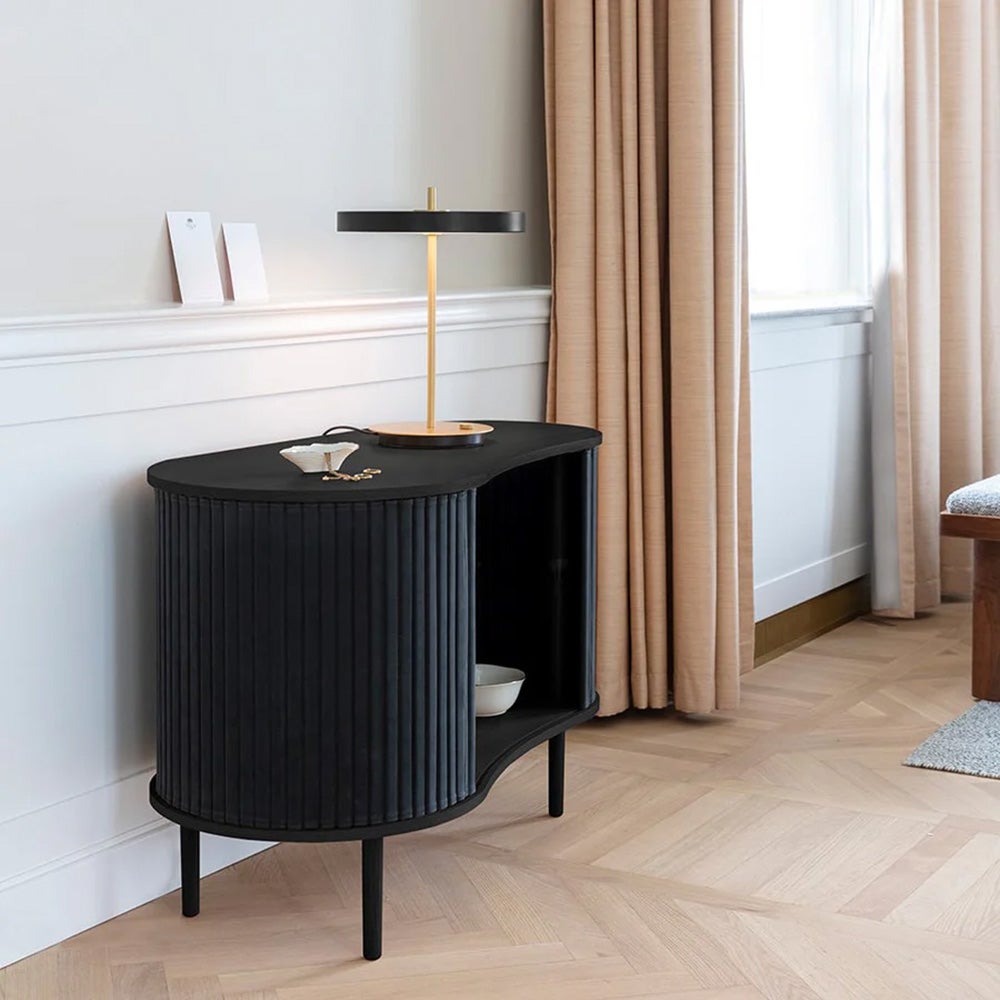 Audacious Skåp Svart Ek/Charcoal