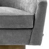 Snurrfåtölj Catene Clarck grey
