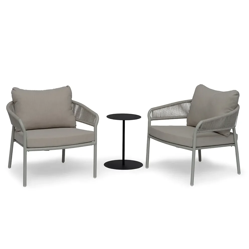 Jet Set Sidobord Ø35x50 cm Svart