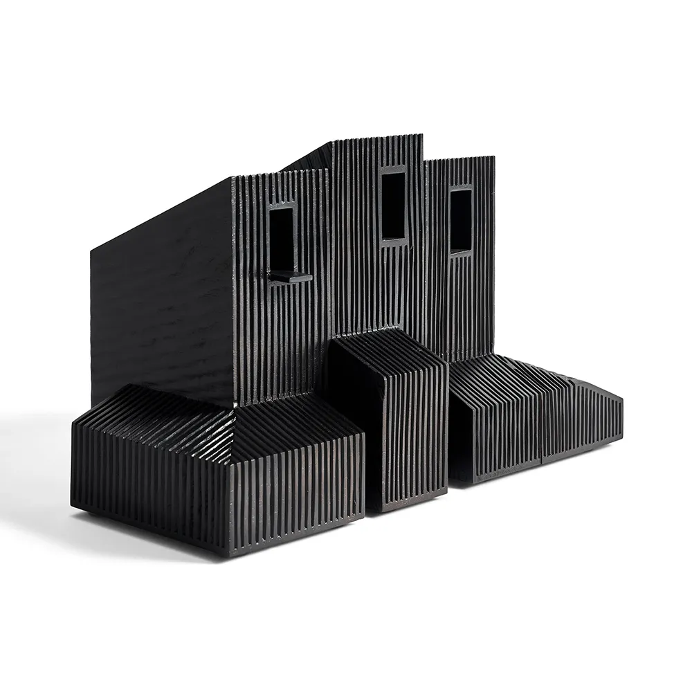 Modern Farmhouse dekoration svartlackad mahogny