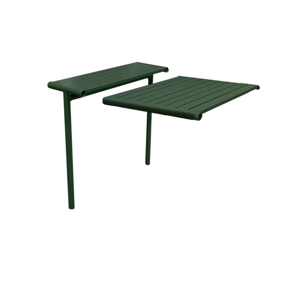 Bliss matbord tilläggsplatta inkl ben Dark green aluminium