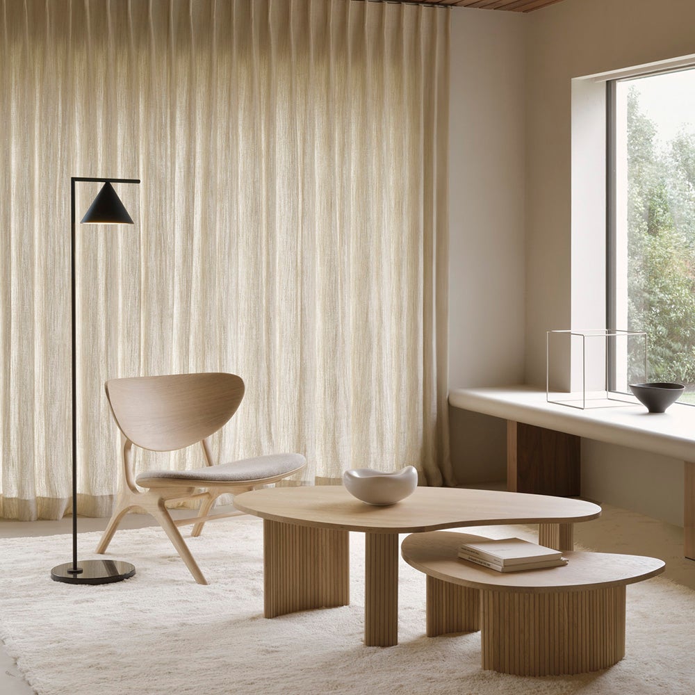 Boomerang Soffbord Ek 90x61 cm