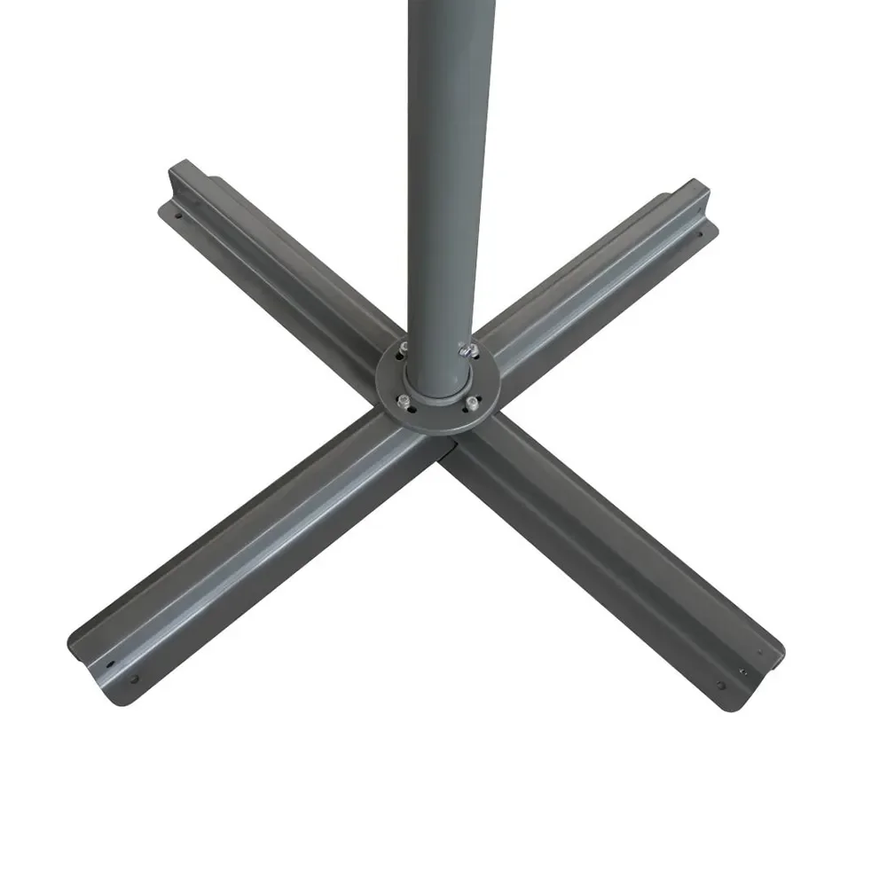 Mozzo parasoll 400x400 cm Grå/Antrasite