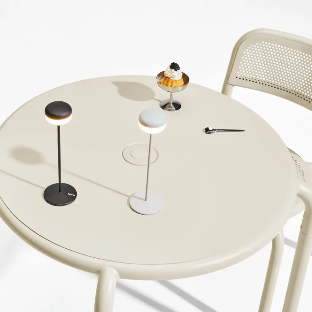 cheerio Portabel lampa light grey