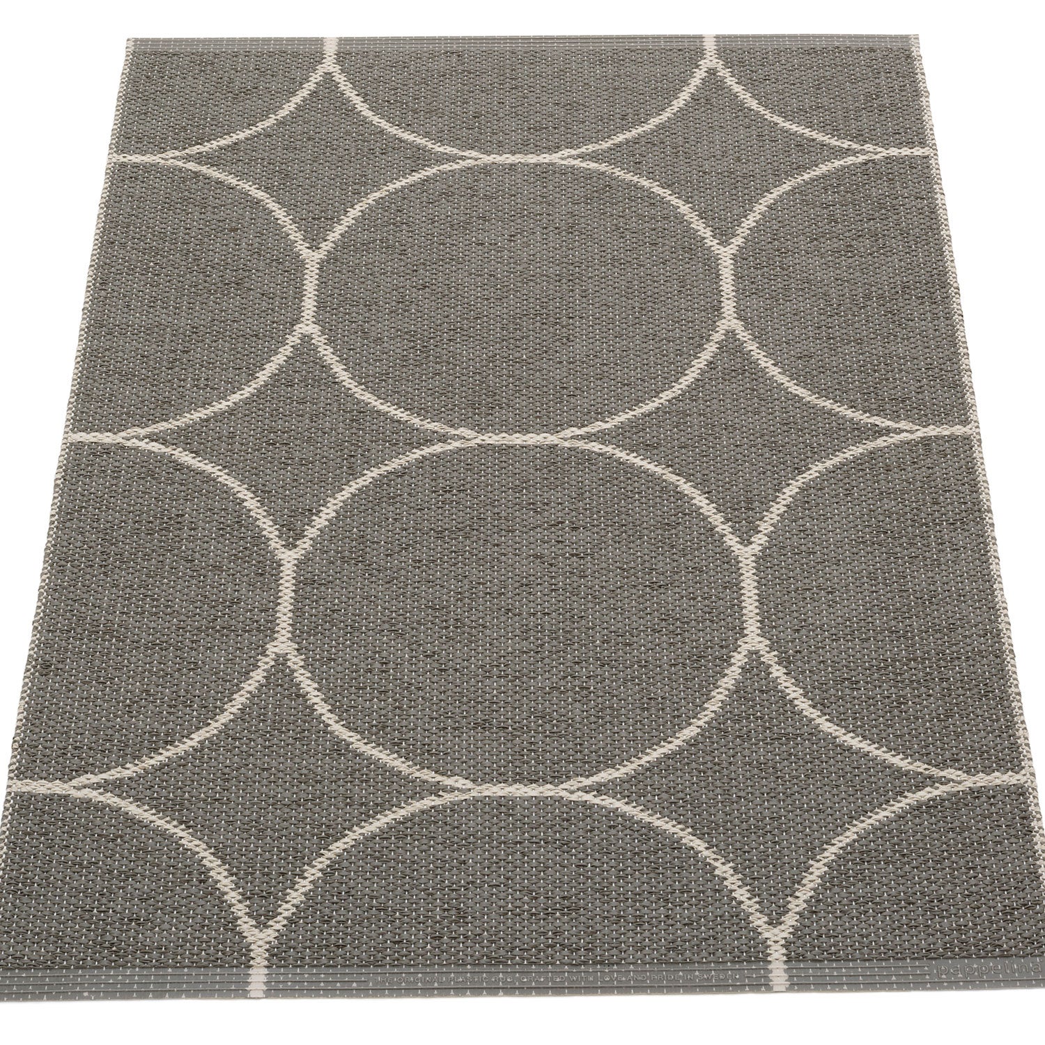 Boo matta 70x100 cm charcoal / linen 