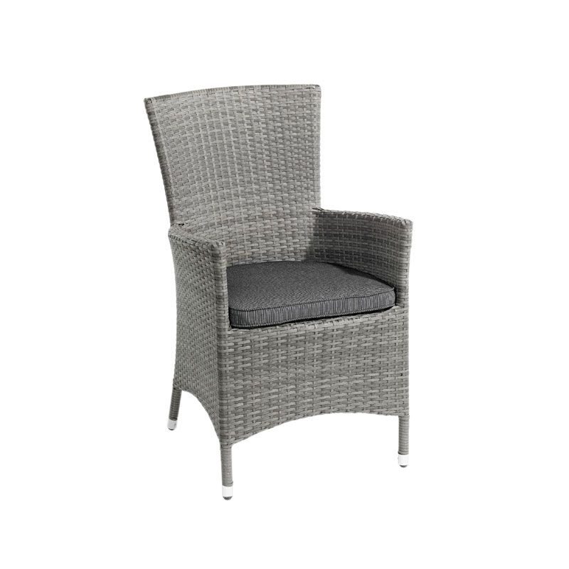 Krabi sittdyna 46x49 cm Antracitgrå 