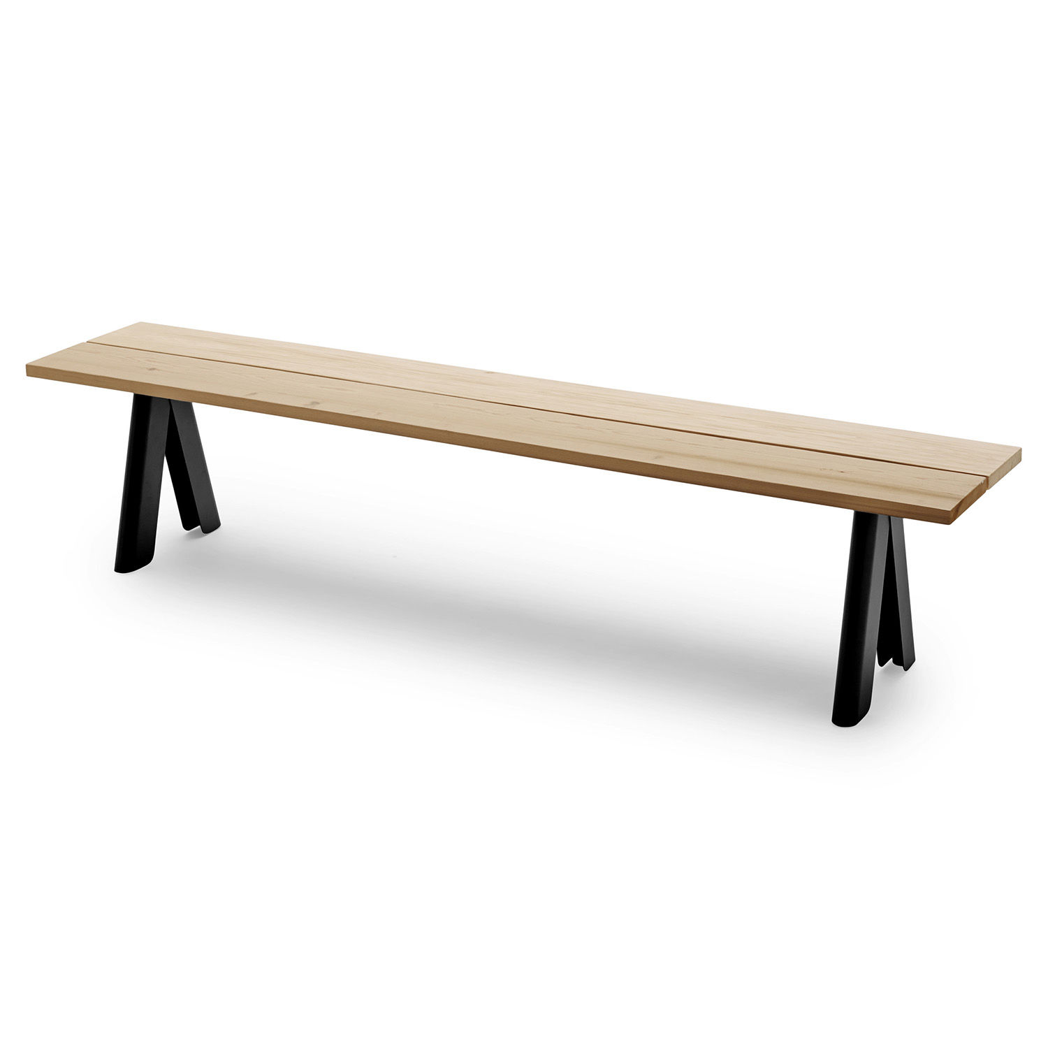 Skagerak Overlap Bench Anthracite Black