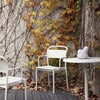 Linear Steel Karmstol - Pale Blue 