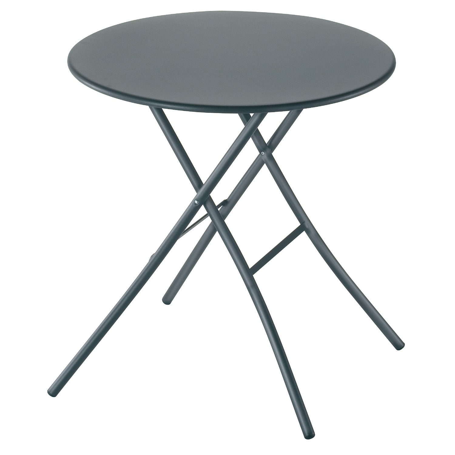 Sirio cafébord 67 cm anthracite stål 