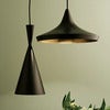 Beat Pendel Tall Black LED