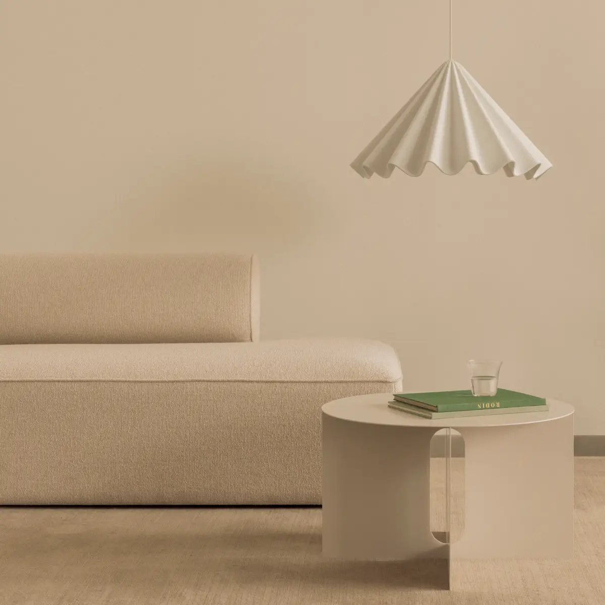 Dancing Taklampa Offwhite Ø65 cm