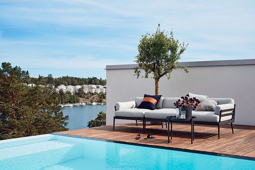 Anholt Fåtölj Grå 