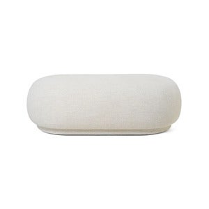 Rico Ottoman Boucle - Off-White