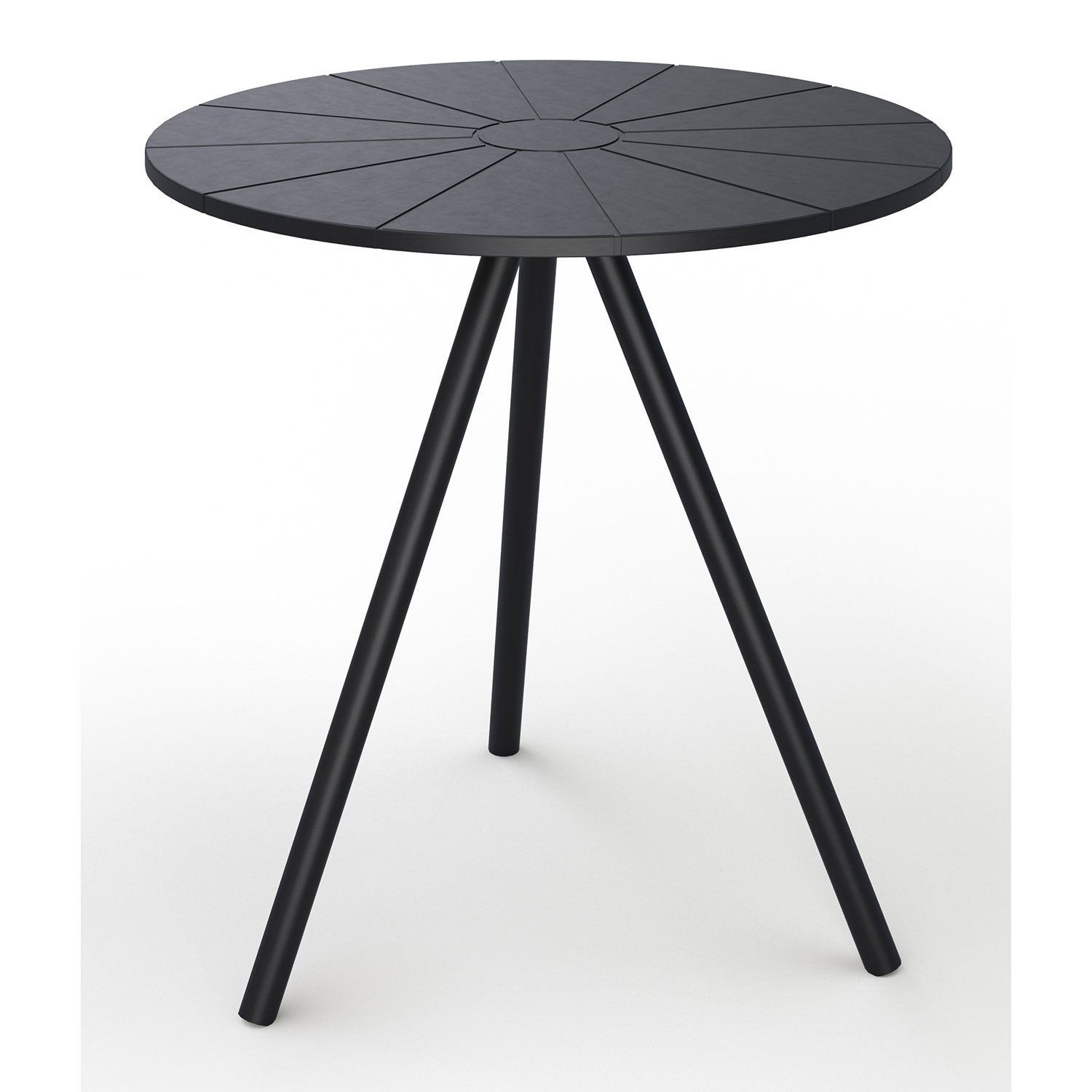 Nami café table 64 cm black
