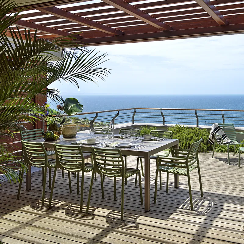 Doga matstol Anthracite