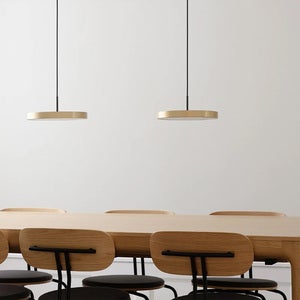Asteria Plus Mini Ø31 cm Taklampa Brass/Svart