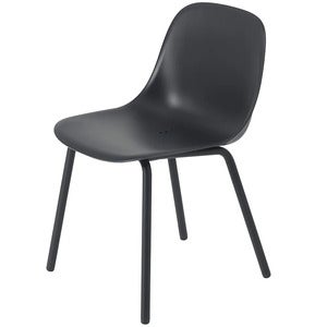 Fiber Outdoor Matstol Anthracite Black 