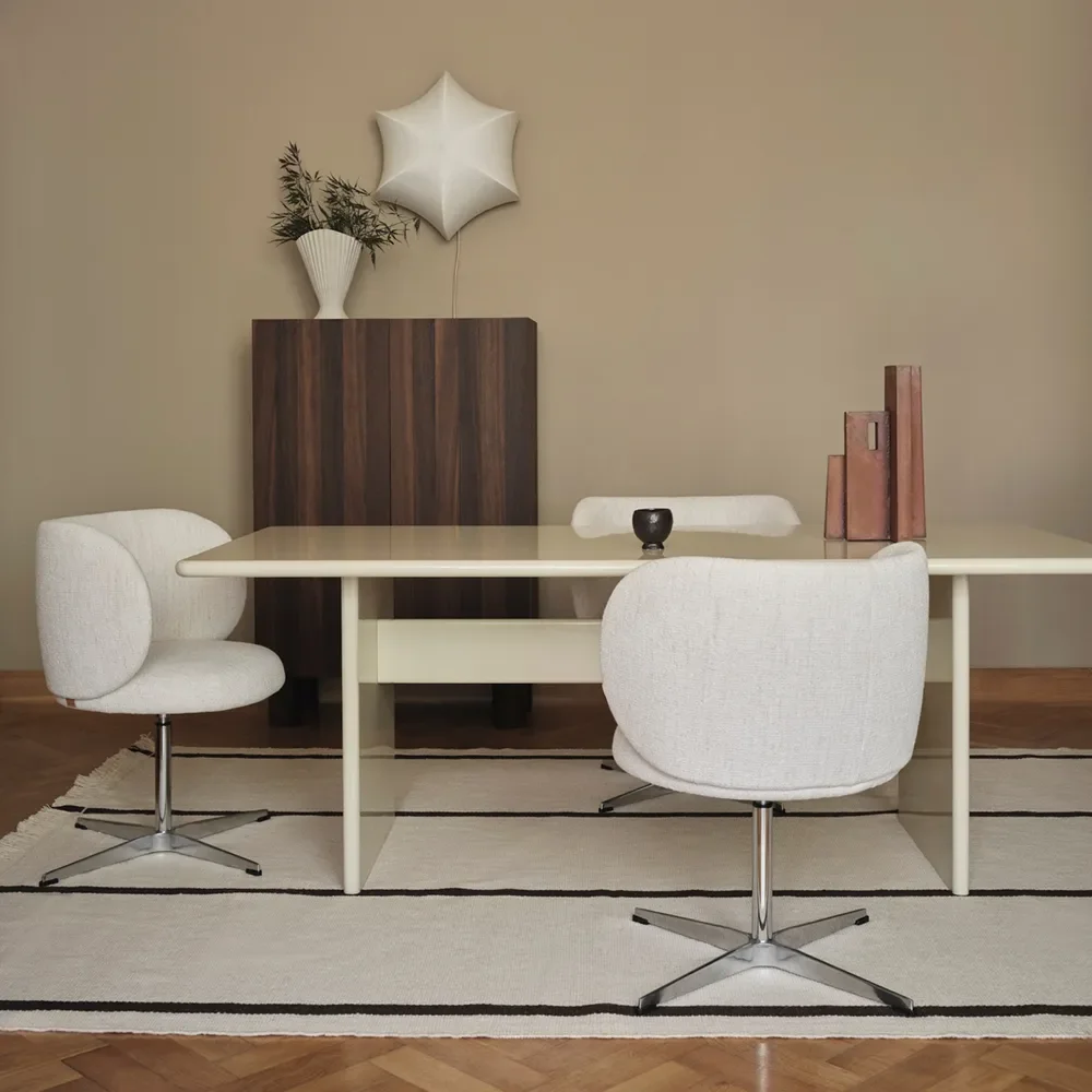 Rink Matbord 240x90 cm - Eggshell