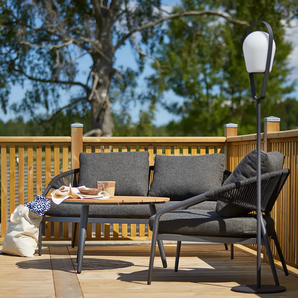 Ekeryd Soffbord Ø80 Teak