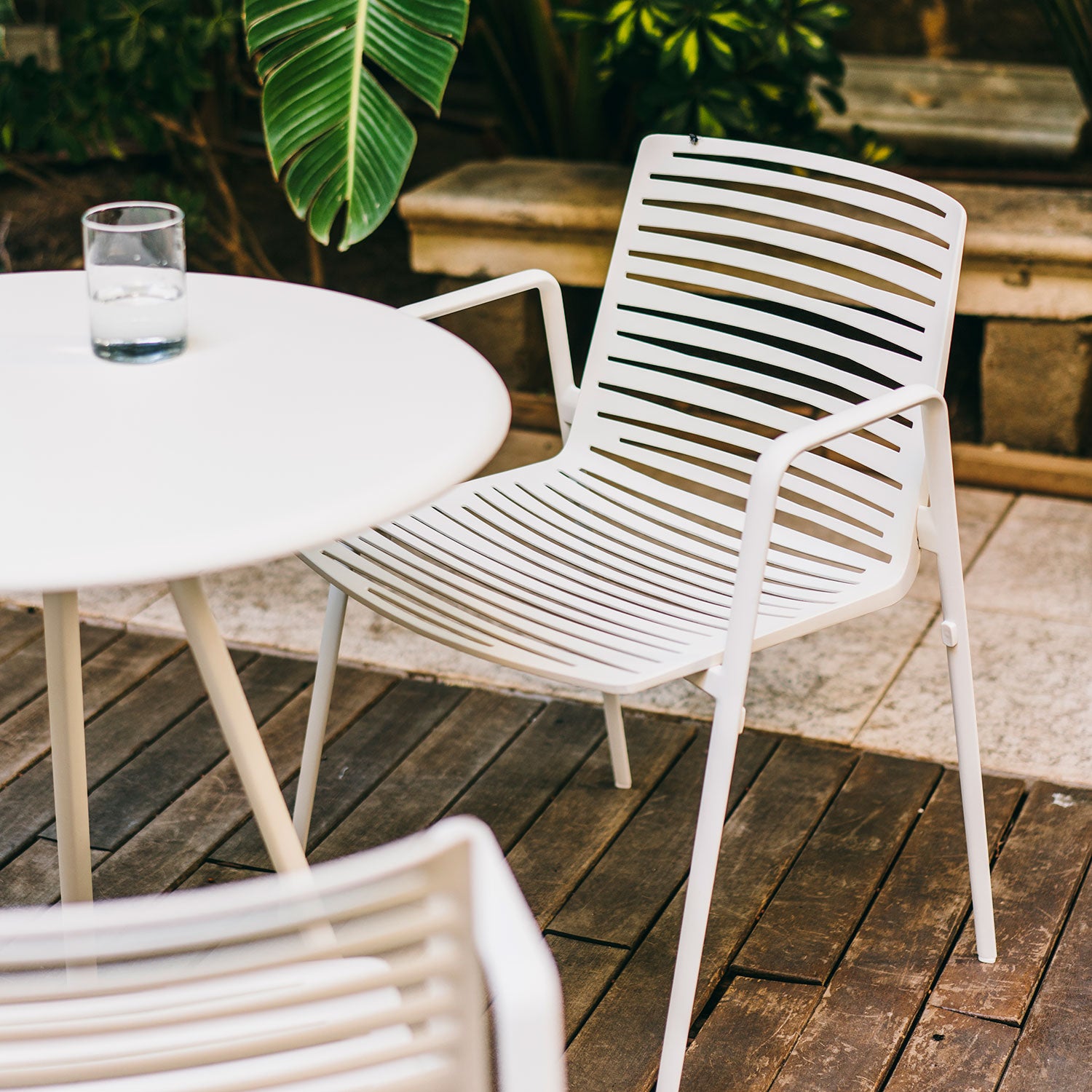 Zebra karmstol Light Blue