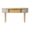 Audacious Skrivbord Ek/White Sands