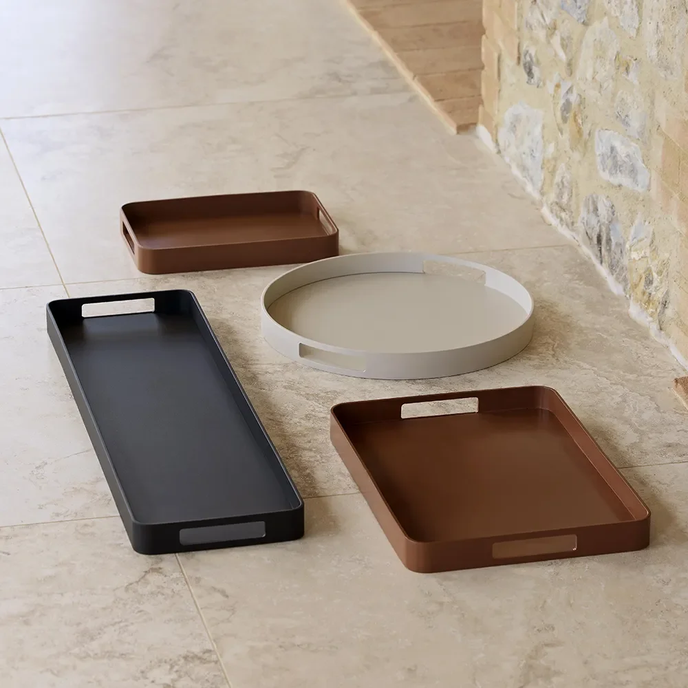 Club bricka 24x35 cm Desert red