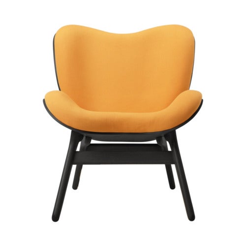 A Conversation Piece Loungestol Black Oak/Tangerine
