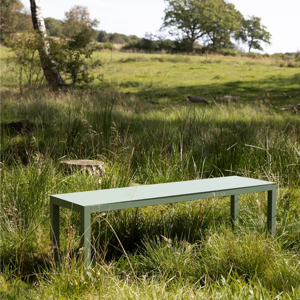 Aria bänk sage green