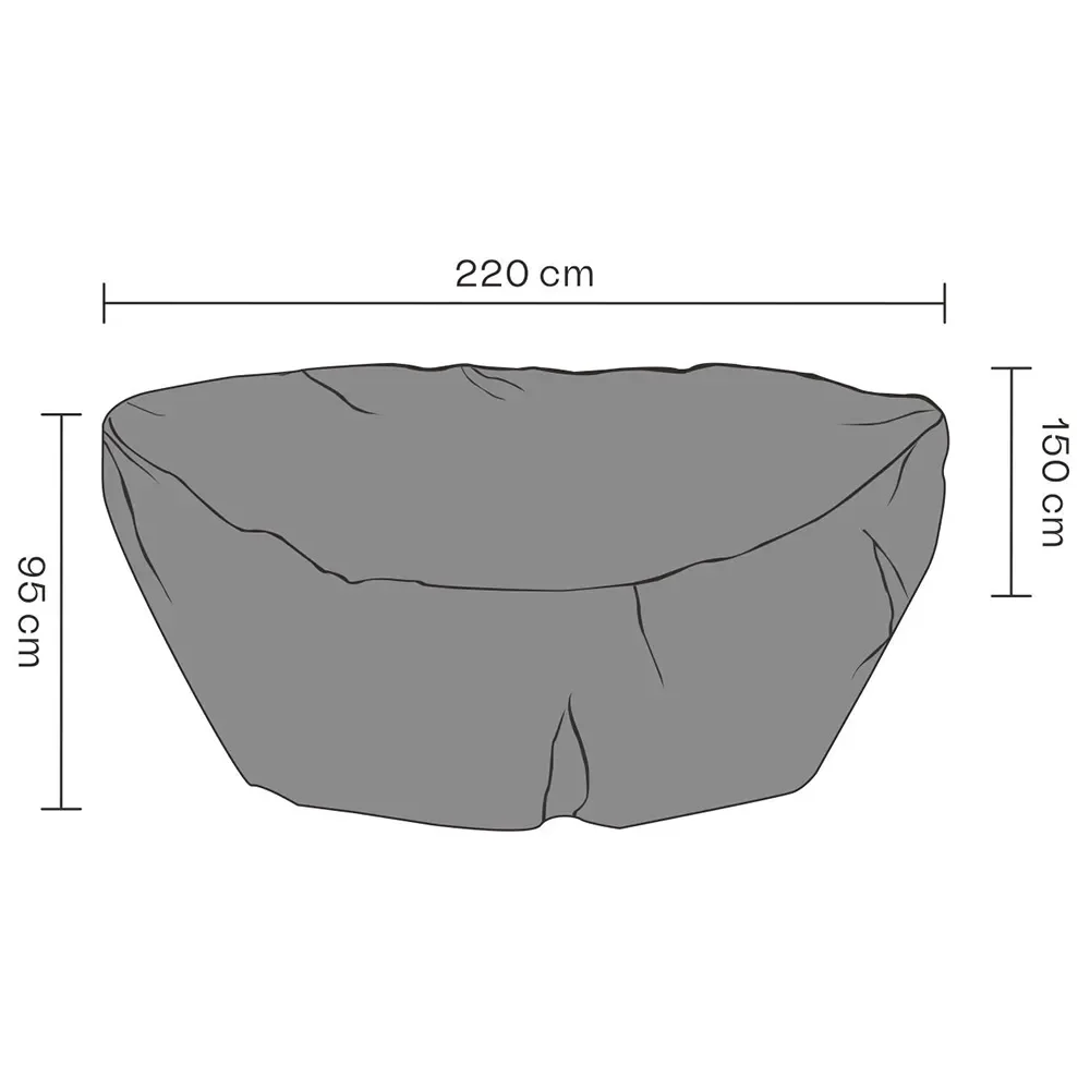 Möbelskydd Sunbed 220x155 cm Premium