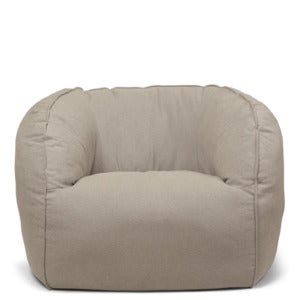Nesten Lounge fåtölj - Re-Cotton - Natural