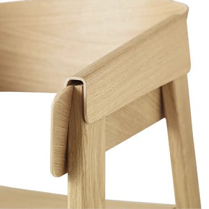 Cover karmstol - Oak