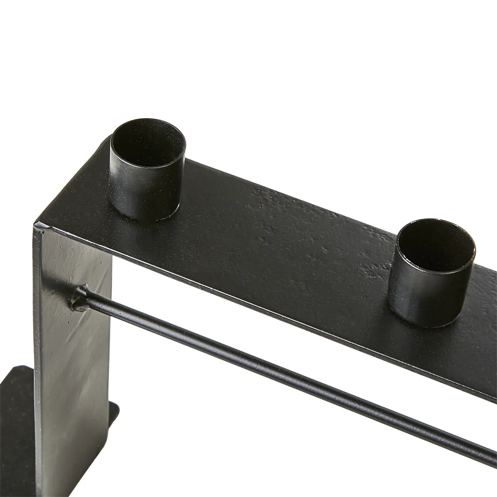 Ljusstake Thomas Svart